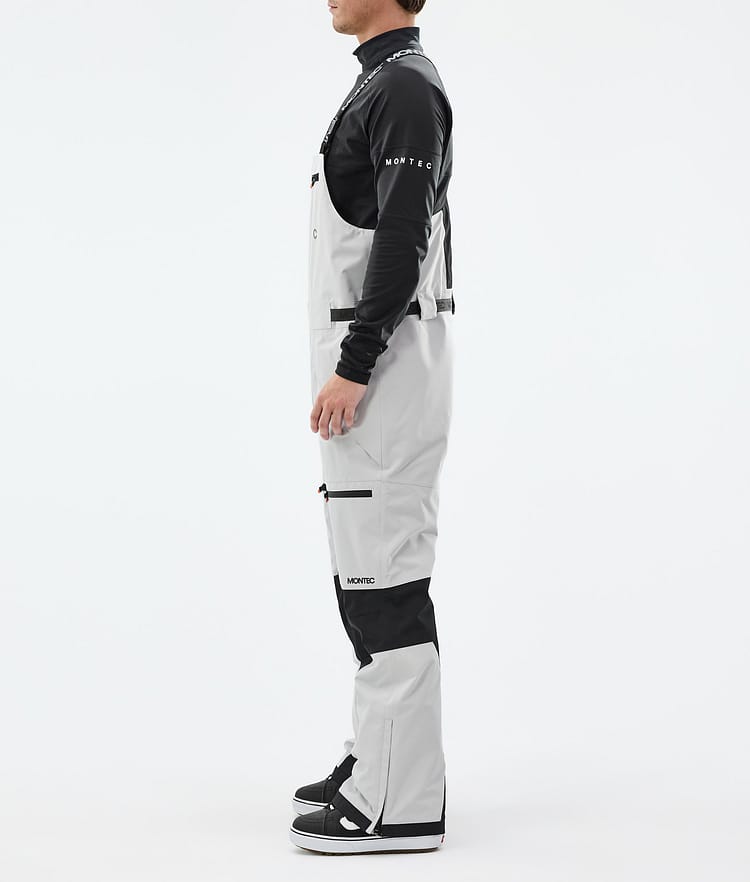 Montec Arch Snowboardbukse Herre Light Grey/Black, Bilde 2 av 6