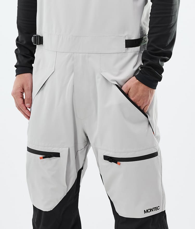 Montec Arch Snowboardbukse Herre Light Grey/Black, Bilde 4 av 6