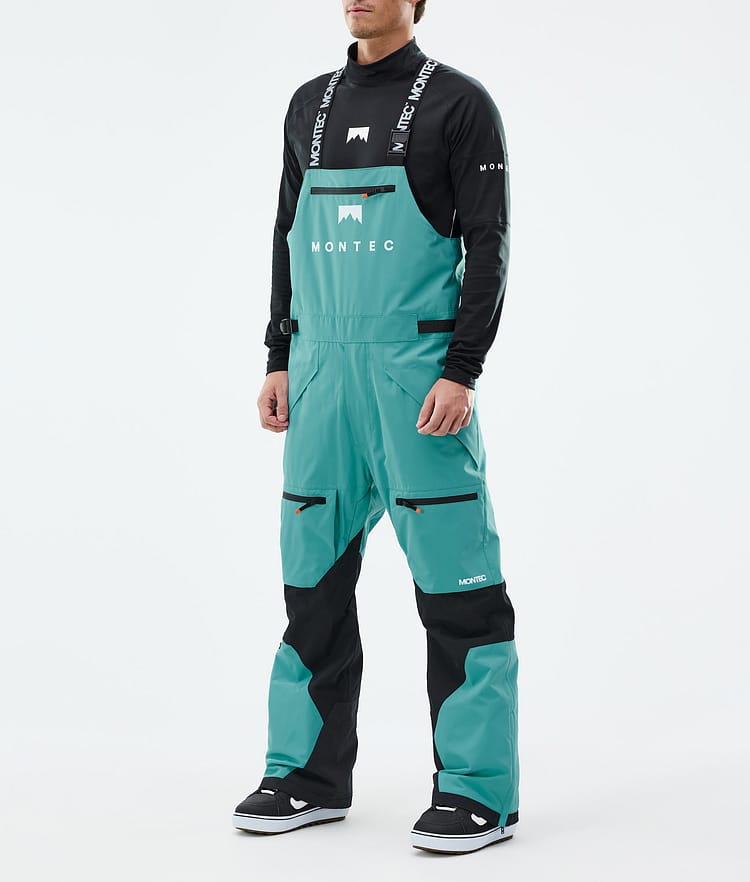 Montec Arch Snowboardbukse Herre Turquoise/Black, Bilde 1 av 6