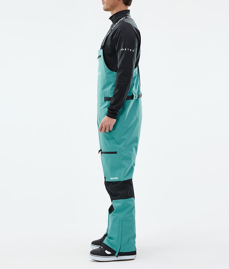 Montec Arch Snowboardbukse Herre Turquoise/Black, Bilde 2 av 6