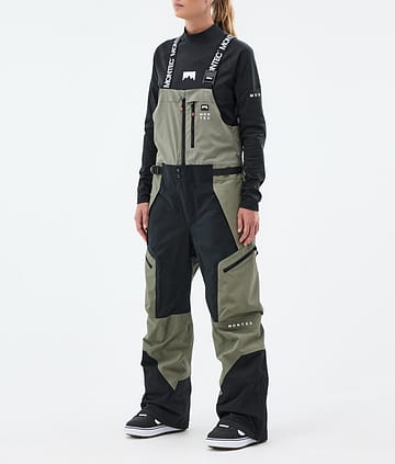 Montec Dozer W Snowboardbukse Dame Greenish/Black