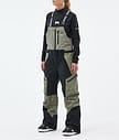 Montec Dozer W Snowboardbukse Dame Greenish/Black