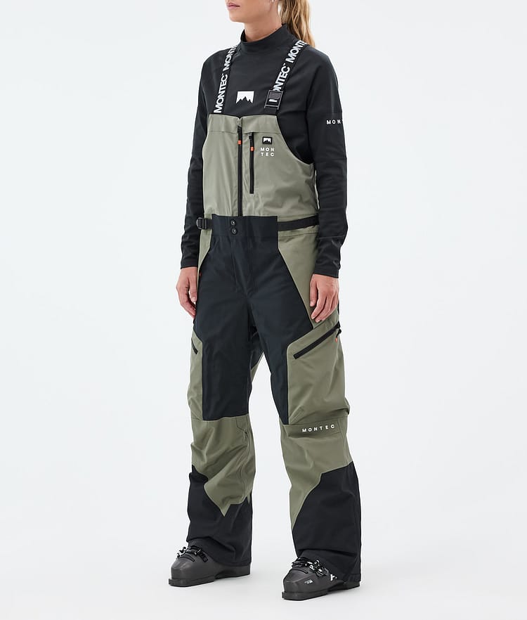 Montec Dozer W Skibukse Dame Greenish/Black, Bilde 1 av 6