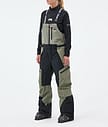 Montec Dozer W Skibukse Dame Greenish/Black