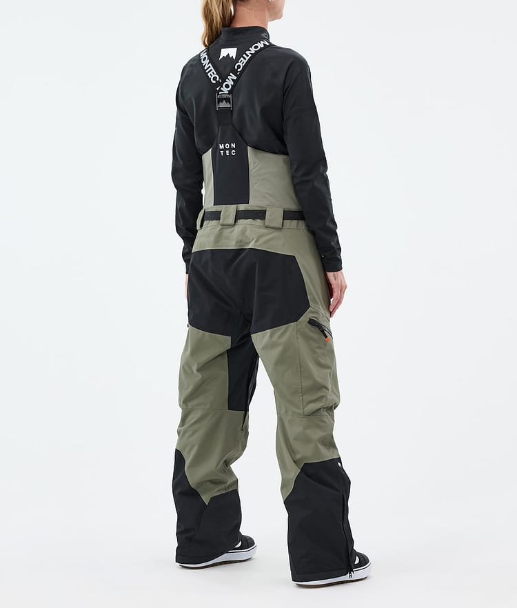 Montec Dozer W Snowboardbukse Dame Greenish/Black, Bilde 3 av 6