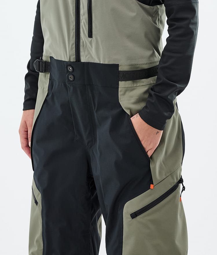 Montec Dozer W Snowboardbukse Dame Greenish/Black, Bilde 4 av 6