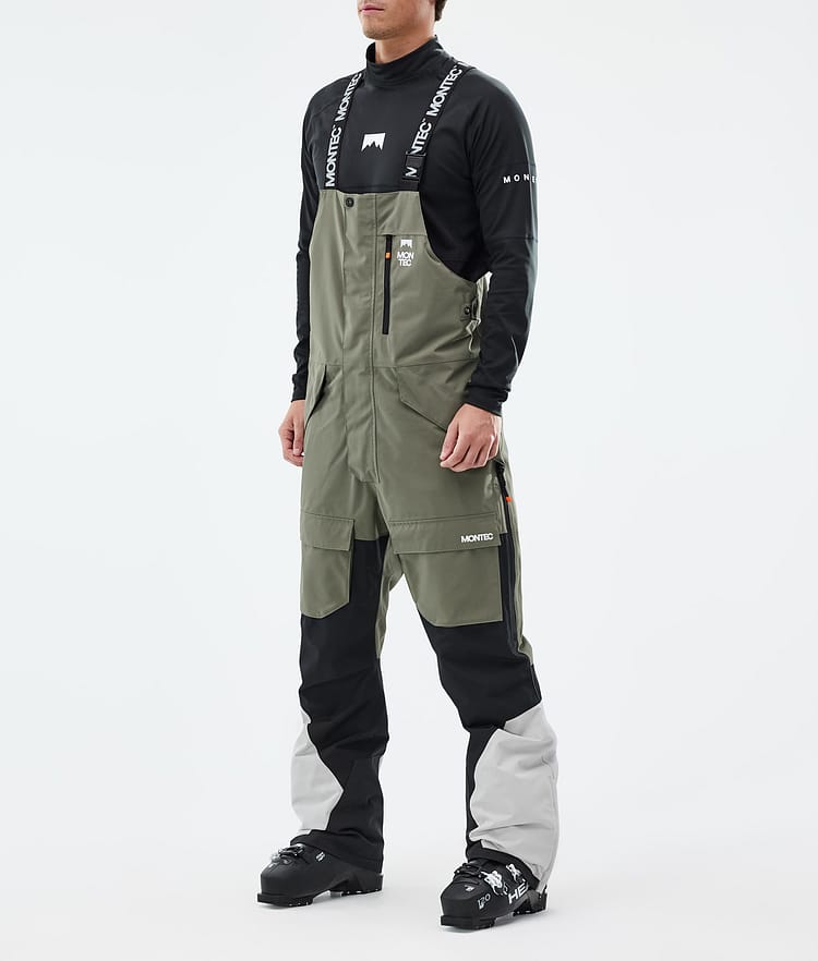 Montec Fawk Skibukse Herre Greenish/Black/Light Grey, Bilde 1 av 6