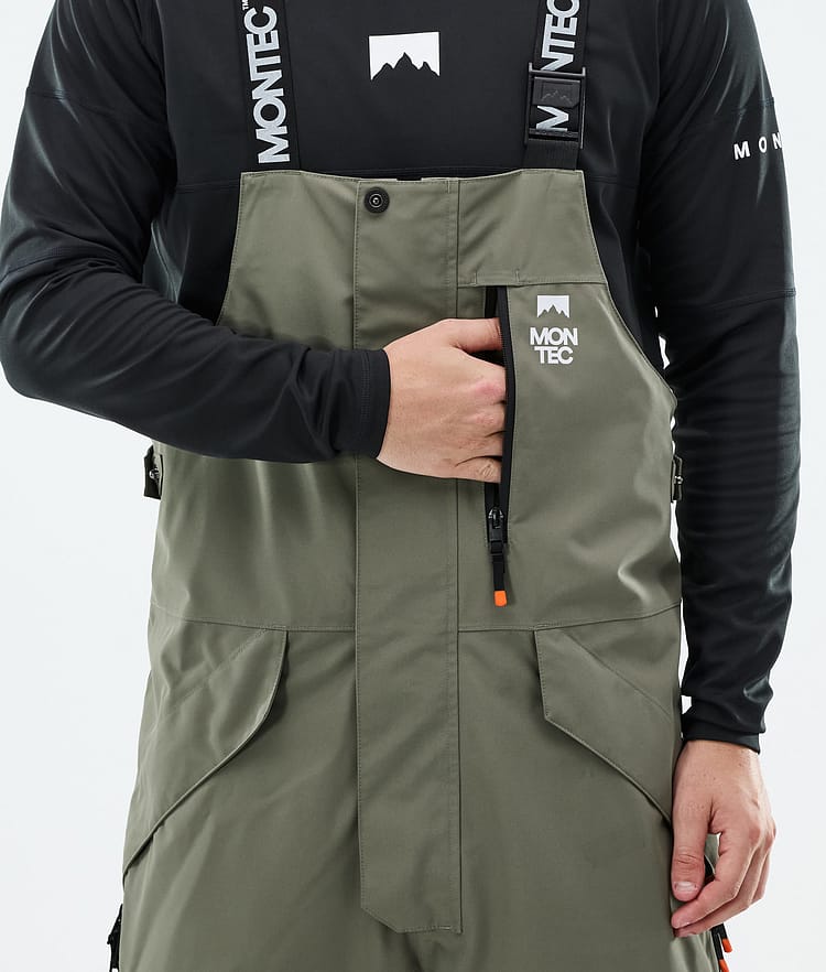 Montec Fawk Skibukse Herre Greenish/Black/Light Grey, Bilde 5 av 6