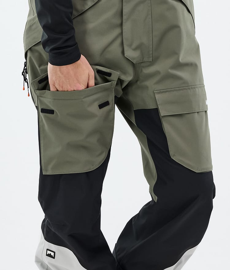 Montec Fawk Snowboardbukse Herre Greenish/Black/Light Grey, Bilde 6 av 6