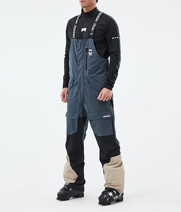 Montec Fawk Skibukse Herre Metal Blue/Black/Sand