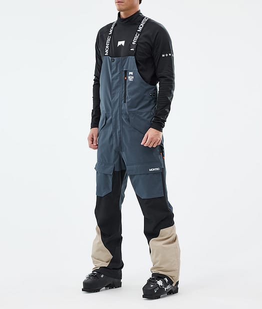 Montec Fawk Skibukse Herre Metal Blue/Black/Sand