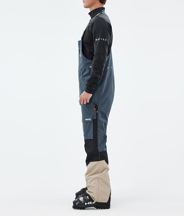 Montec Fawk Skibukse Herre Metal Blue/Black/Sand, Bilde 2 av 6