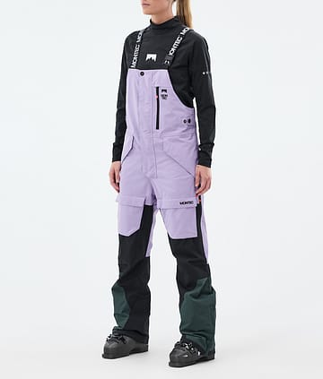 Montec Fawk W Skibukse Dame Faded Violet/Black/Dark Atlantic