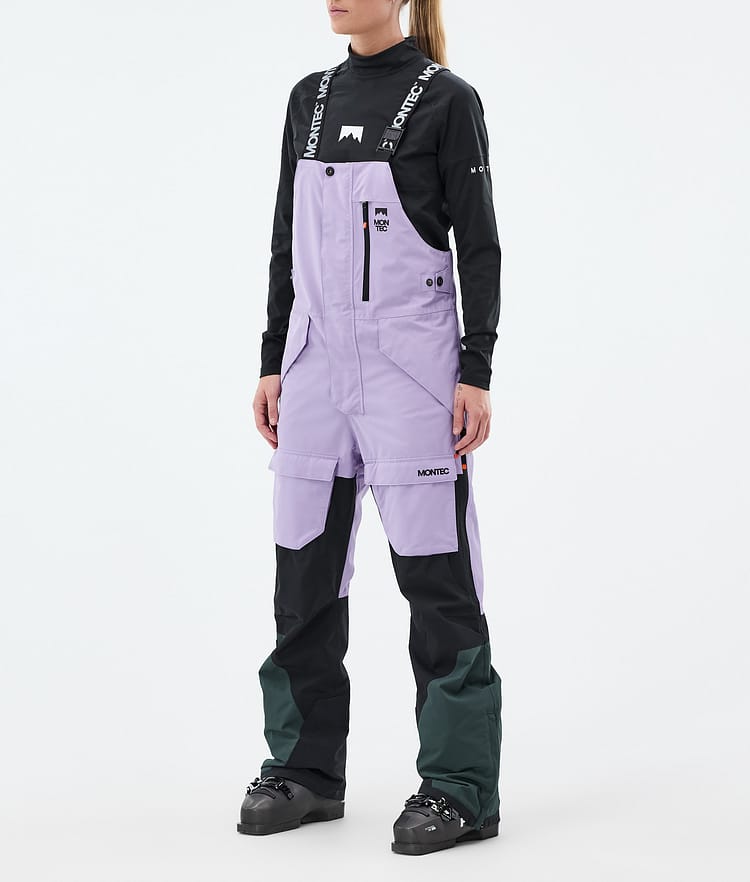Montec Fawk W Skibukse Dame Faded Violet/Black/Dark Atlantic, Bilde 1 av 7