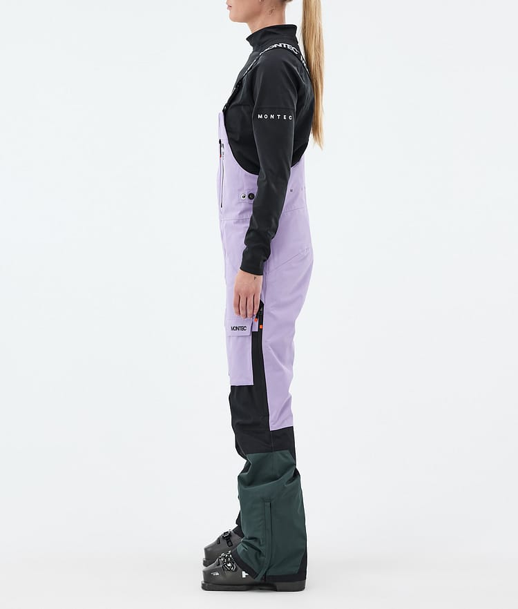 Montec Fawk W Skibukse Dame Faded Violet/Black/Dark Atlantic, Bilde 3 av 7