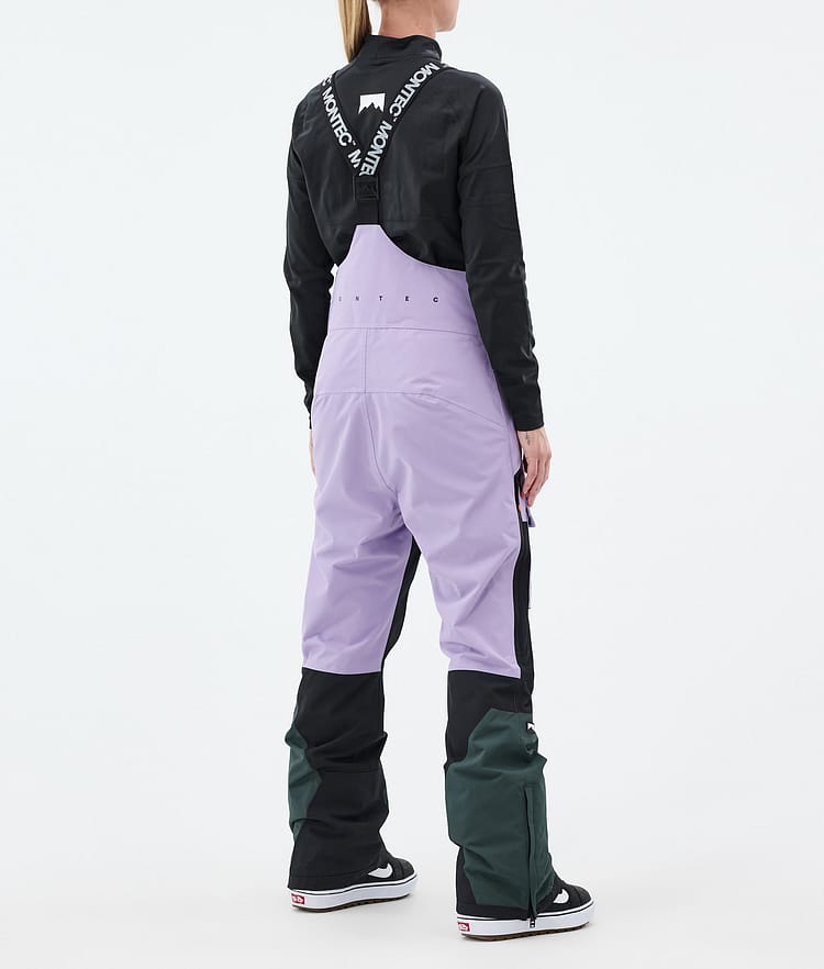 Montec Fawk W Snowboardbukse Dame Faded Violet/Black/Dark Atlantic, Bilde 4 av 7