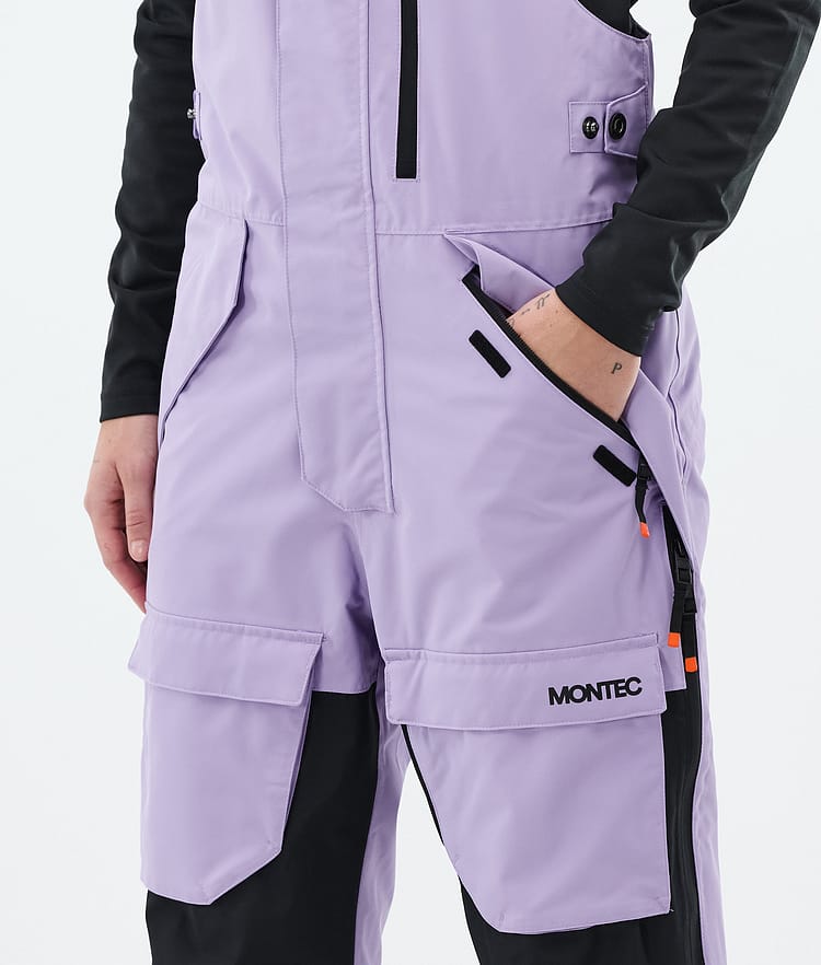 Montec Fawk W Snowboardbukse Dame Faded Violet/Black/Dark Atlantic, Bilde 5 av 7
