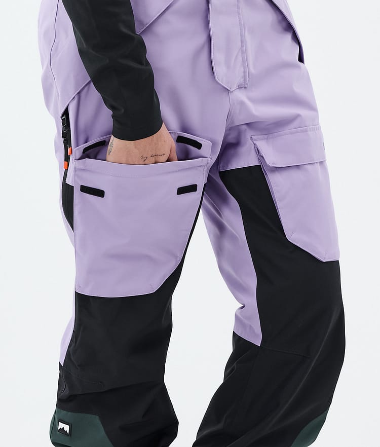Montec Fawk W Snowboardbukse Dame Faded Violet/Black/Dark Atlantic, Bilde 7 av 7