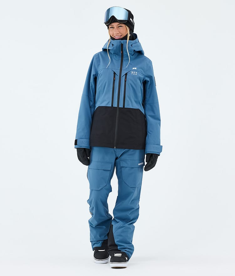 Montec Kirin W Snowboardbukse Dame Blue Steel, Image 2 of 6
