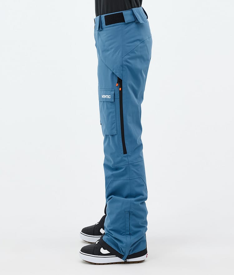Montec Kirin W Snowboardbukse Dame Blue Steel, Bilde 2 av 5