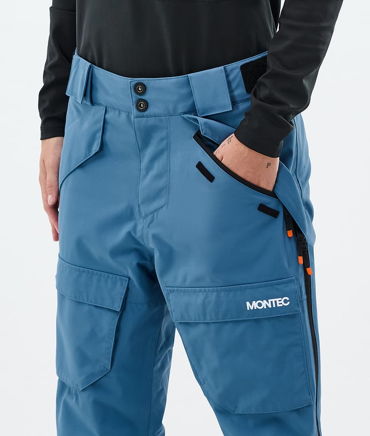 Montec Kirin W Skibukse Dame Blue Steel, Bilde 4 av 5