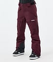 Montec Kirin W Snowboardbukse Dame Burgundy