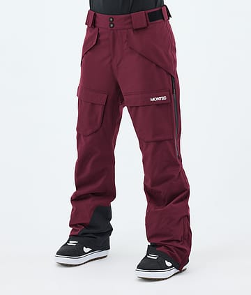 Montec Kirin W Snowboardbukse Burgundy