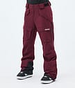 Montec Kirin W Snowboardbukse Dame Burgundy