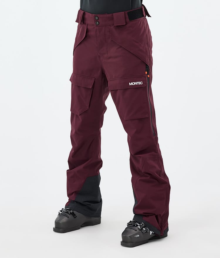Montec Kirin W Skibukse Dame Burgundy, Bilde 1 av 5