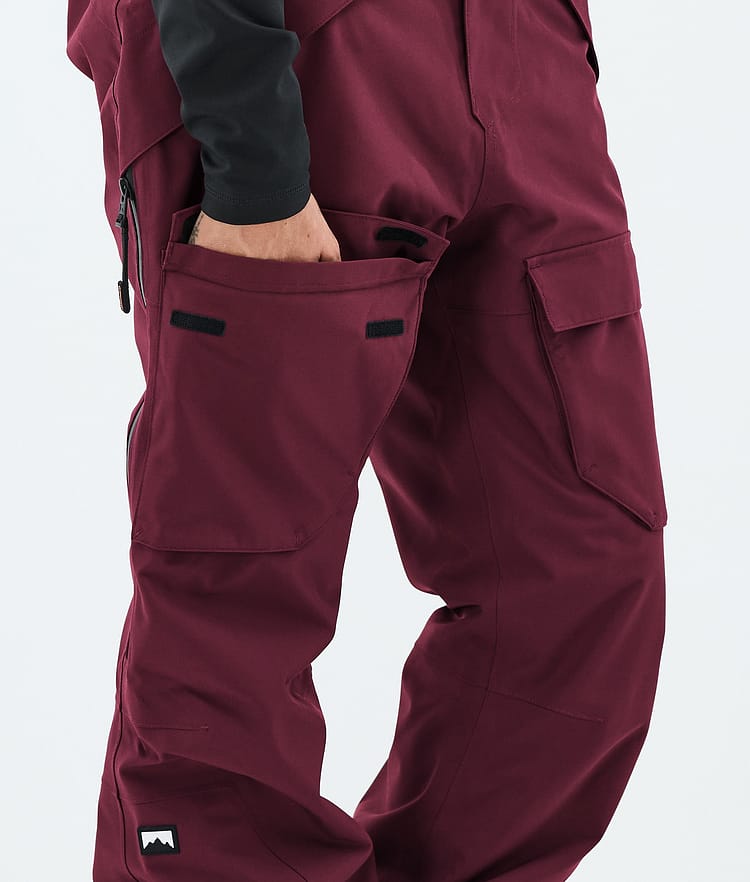 Montec Kirin W Skibukse Dame Burgundy, Bilde 6 av 6