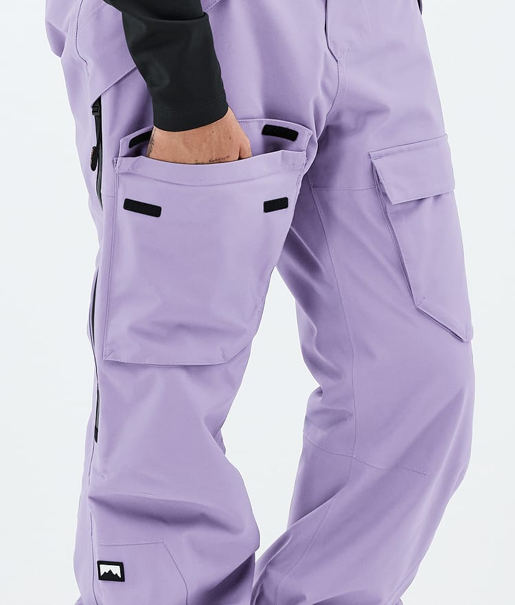 Montec Kirin W Snowboardbukse Dame Faded Violet, Image 6 of 6