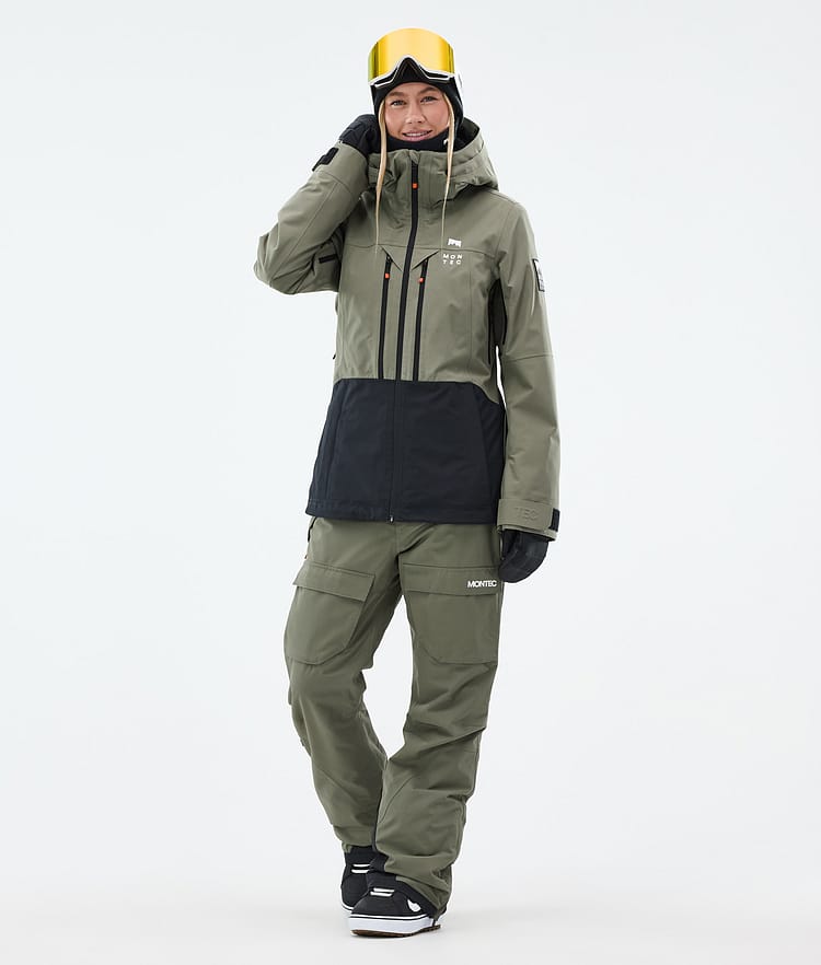 Montec Kirin W Snowboardbukse Dame Greenish, Bilde 2 av 6