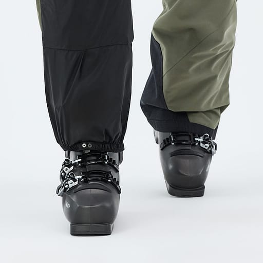 Elastiske snøgamasjer.