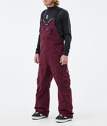 Dope Vertex 25 Snowboardbukse Herre Burgundy