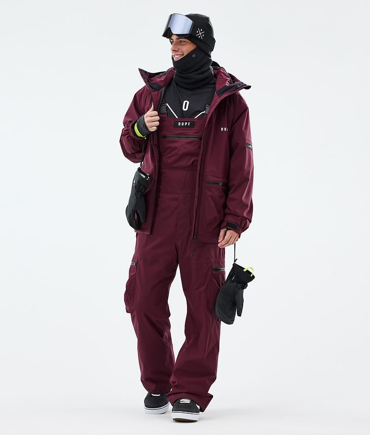 Dope Vertex Snowboardbukse Herre Burgundy, Bilde 2 av 7