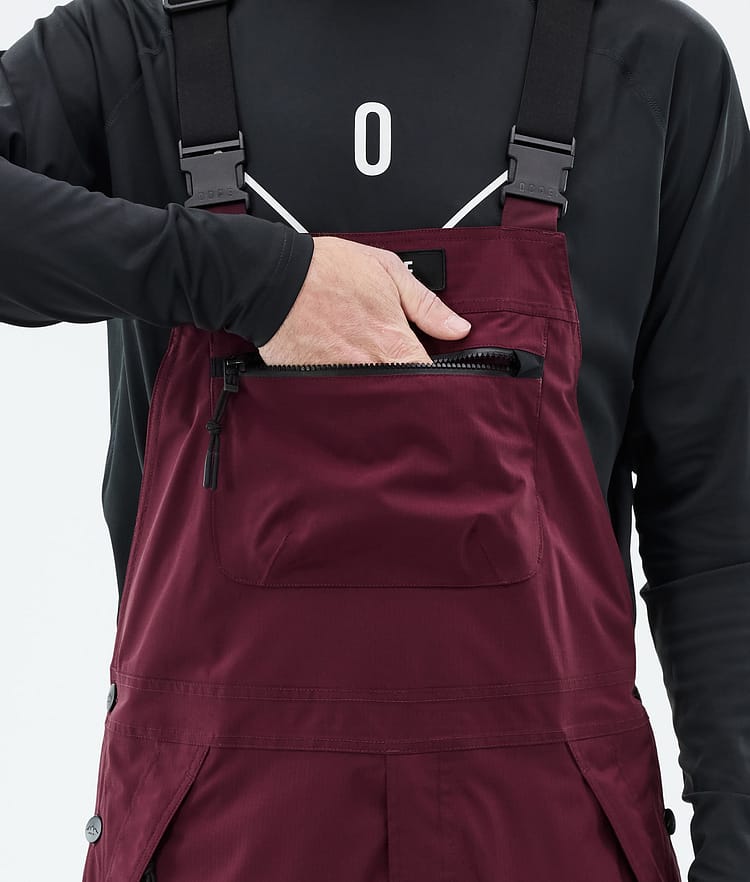 Dope Vertex Snowboardbukse Herre Burgundy, Bilde 6 av 7