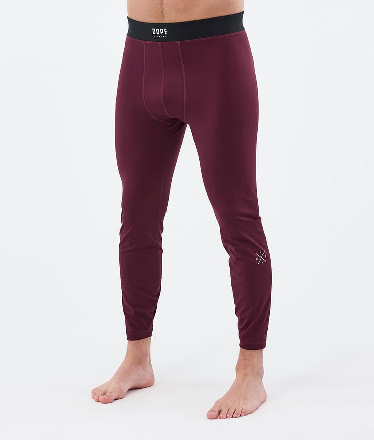 Dope Snuggle Superundertøy bukse Herre 2X-Up Burgundy, Bilde 1 av 7