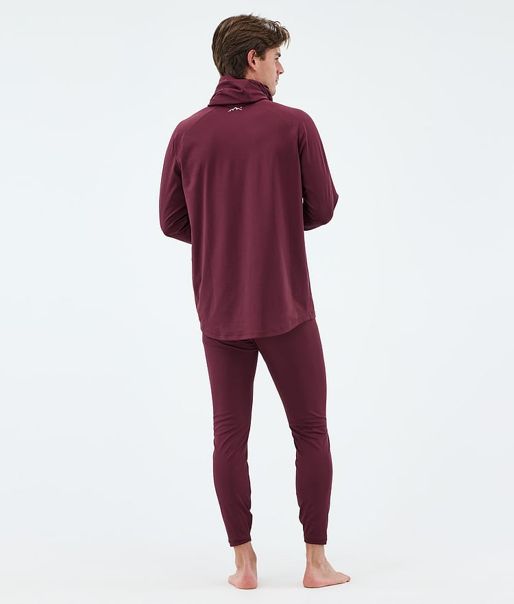 Dope Snuggle Superundertøy bukse Herre 2X-Up Burgundy, Bilde 4 av 7