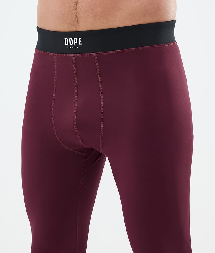 Dope Snuggle Superundertøy bukse Herre 2X-Up Burgundy, Bilde 5 av 7