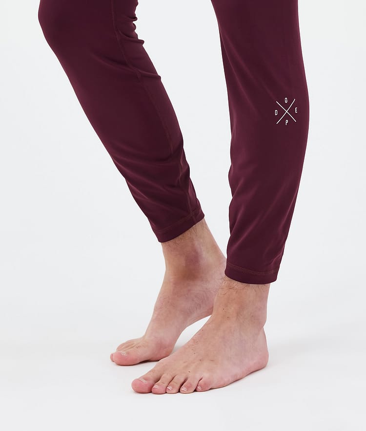 Dope Snuggle Superundertøy bukse Herre 2X-Up Burgundy, Bilde 7 av 7