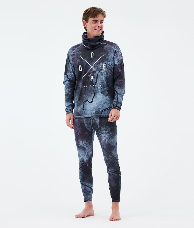 Dope Snuggle Superundertøy bukse Herre 2X-Up Jungle Purple, Bilde 3 av 7