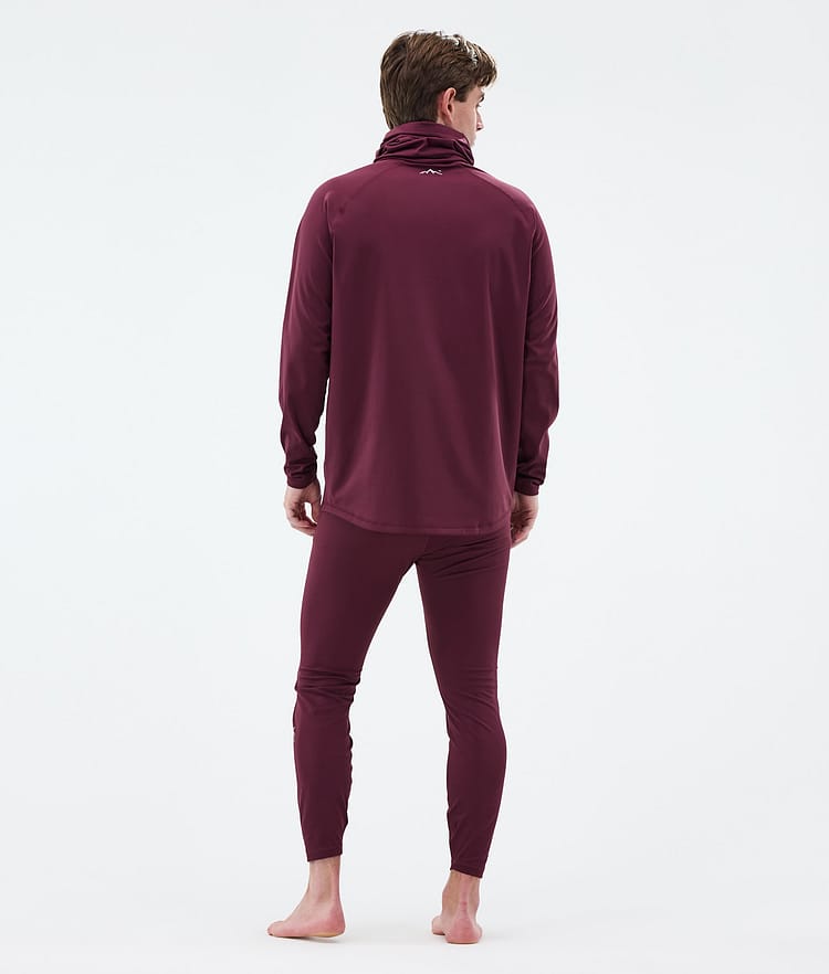 Dope Snuggle Superundertøy overdel Herre 2X-Up Burgundy, Bilde 4 av 7