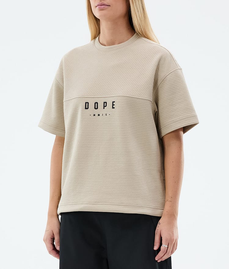 Dope Forge W Fleecegenser Dame Sand, Bilde 2 av 6
