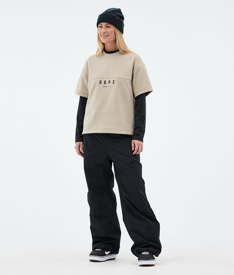 Dope Forge W Fleecegenser Dame Sand, Bilde 3 av 6