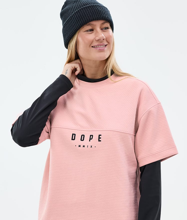 Dope Forge W Fleecegenser Dame Soft Pink, Bilde 3 av 7