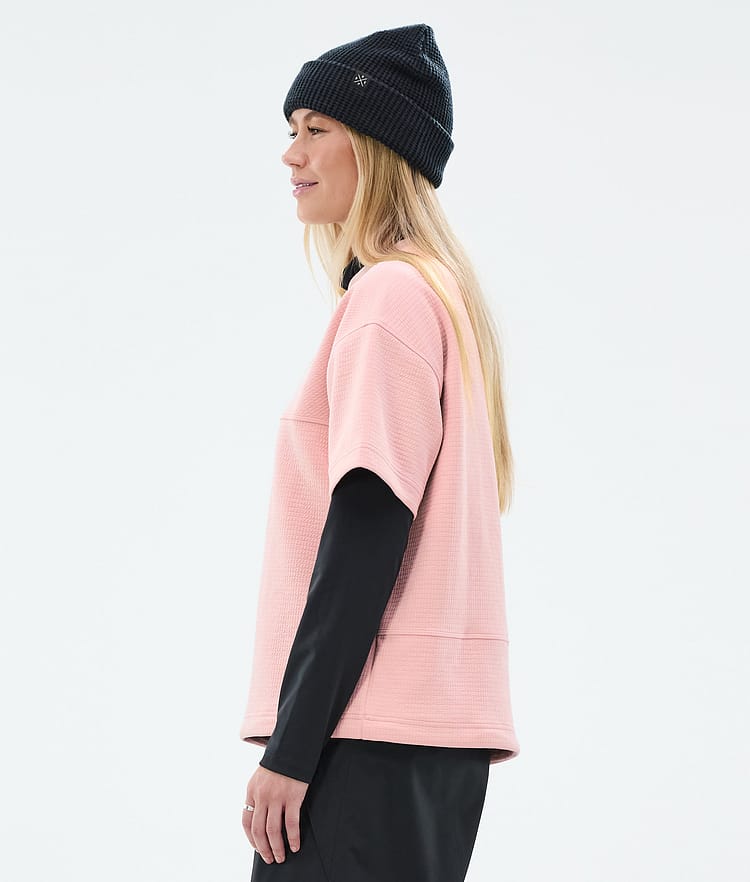 Dope Forge W Fleecegenser Dame Soft Pink, Bilde 6 av 7