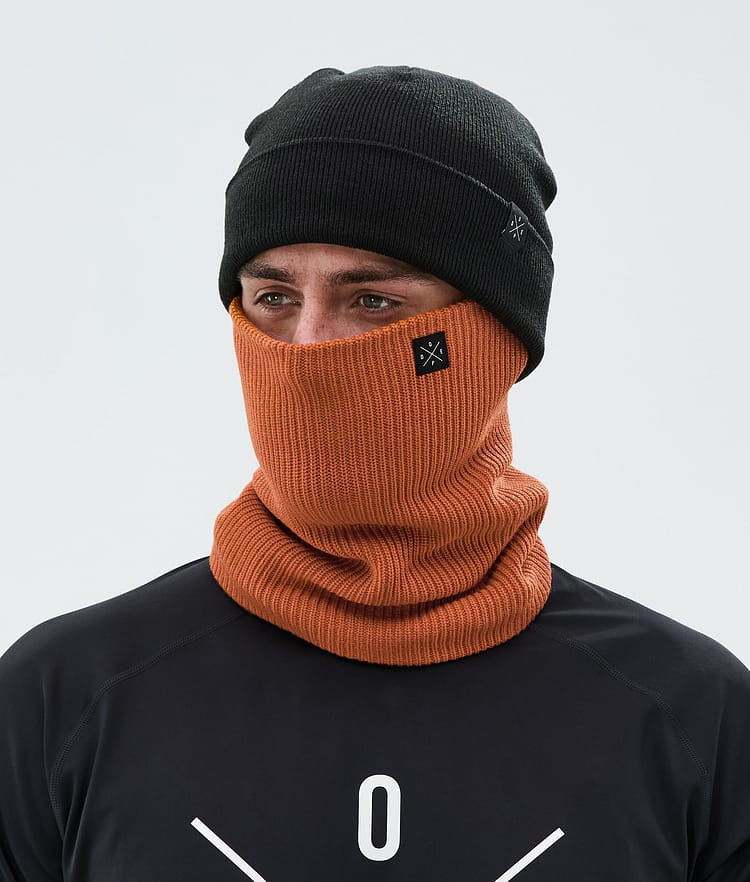 Dope 2X-Up Knitted Ansiktsmasker Burned Orange, Bilde 2 av 3