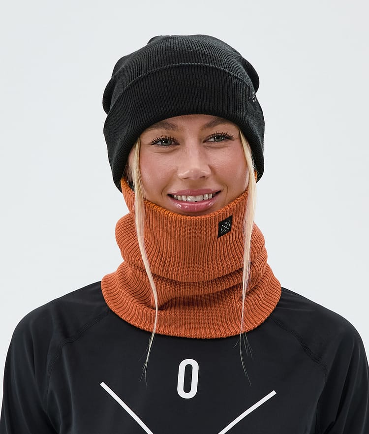 Dope 2X-Up Knitted Ansiktsmasker Burned Orange, Bilde 3 av 3