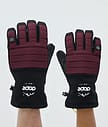 Dope Ace Skihansker Herre Burgundy