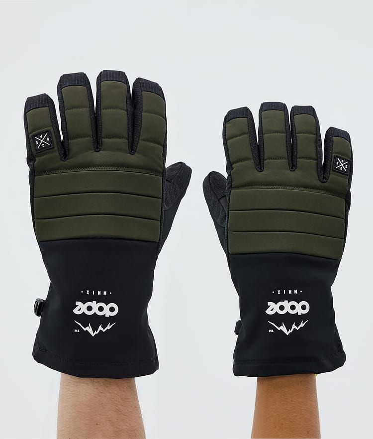 Dope Ace Skihansker Olive Green, Bilde 1 av 4